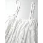 Khadi and Co-BESS NIELSEN カディアンドコー ベスニールセン SUSPENDER SKIRT-PROUST サスペンダースカート ロング 白【中古】