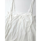 Khadi and Co-BESS NIELSEN カディアンドコー ベスニールセン SUSPENDER SKIRT-PROUST サスペンダースカート ロング 白【中古】