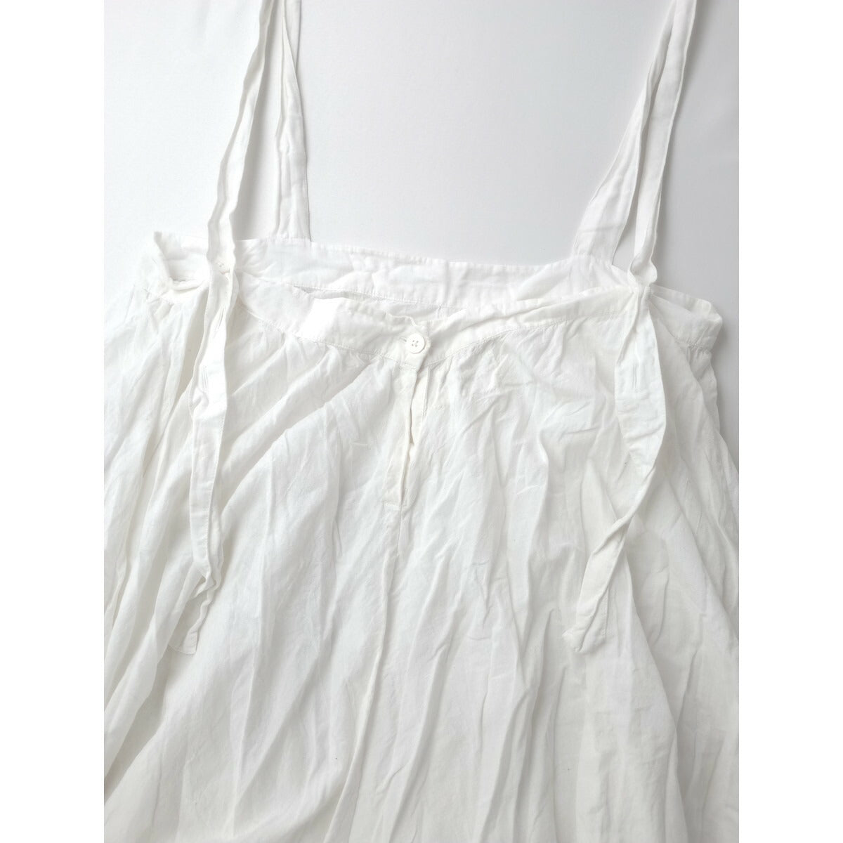 Khadi and Co-BESS NIELSEN カディアンドコー ベスニールセン SUSPENDER SKIRT-PROUST サスペンダースカート ロング 白【中古】