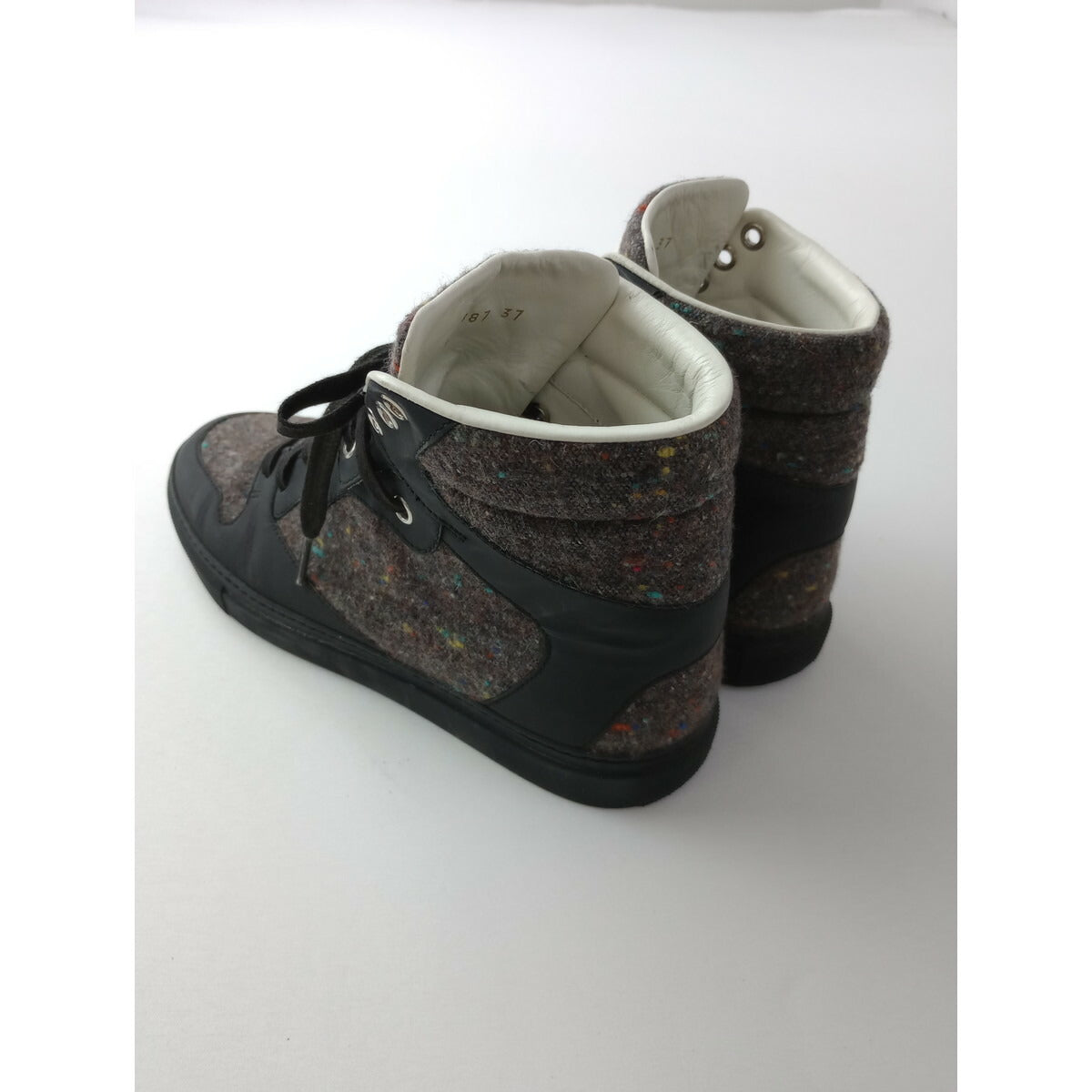 BALENCIAGA PARIS バレンシアガ ハイカット スニーカー 靴 37【中古】