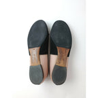 CELINE セリーヌ フラット パンプス バレエ シューズ 靴 バイカラー 黒 ブラック ピンク 37【中古】