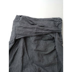 TOUJOURS トゥジュー タイ スタイル パンツ グレー【中古】