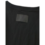 25SS COG THE BIGSMOKE コグザビッグスモーク コットン 綿 100％ AURA GATHERED SLV TOP トップス 黒 ブラック【中古】