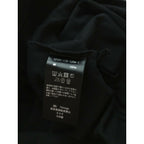 25SS COG THE BIGSMOKE コグザビッグスモーク コットン 綿 100％ AURA GATHERED SLV TOP トップス 黒 ブラック【中古】