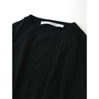 25SS COG THE BIGSMOKE コグザビッグスモーク コットン 綿 100％ AURA GATHERED SLV TOP トップス 黒 ブラック【中古】