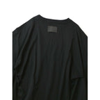 25SS COG THE BIGSMOKE コグザビッグスモーク コットン 綿 100％ AURA GATHERED SLV TOP トップス 黒 ブラック【中古】