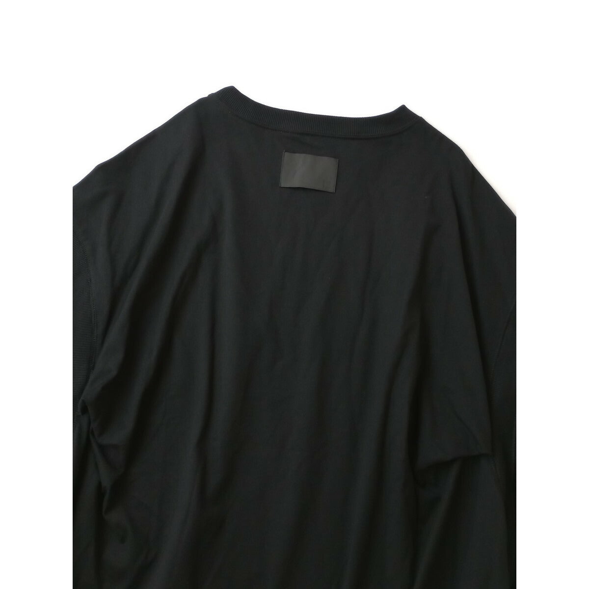 25SS COG THE BIGSMOKE コグザビッグスモーク コットン 綿 100％ AURA GATHERED SLV TOP トップス 黒 ブラック【中古】