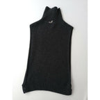 ANTIPAST アンティパスト カシミヤ100％ ニット ベスト トップス ダークグレー 【中古】