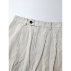 MARGARET HOWELL マーガレットハウエルCOTTON LINEN SILK コットン リネン シルク スカート 1 ライトベージュ【中古】
