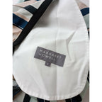 MARGARET HOWELL マーガレットハウエル COTTON SILK PAINTED STRIPE コットンシルク ストライプ スカート 1【中古】