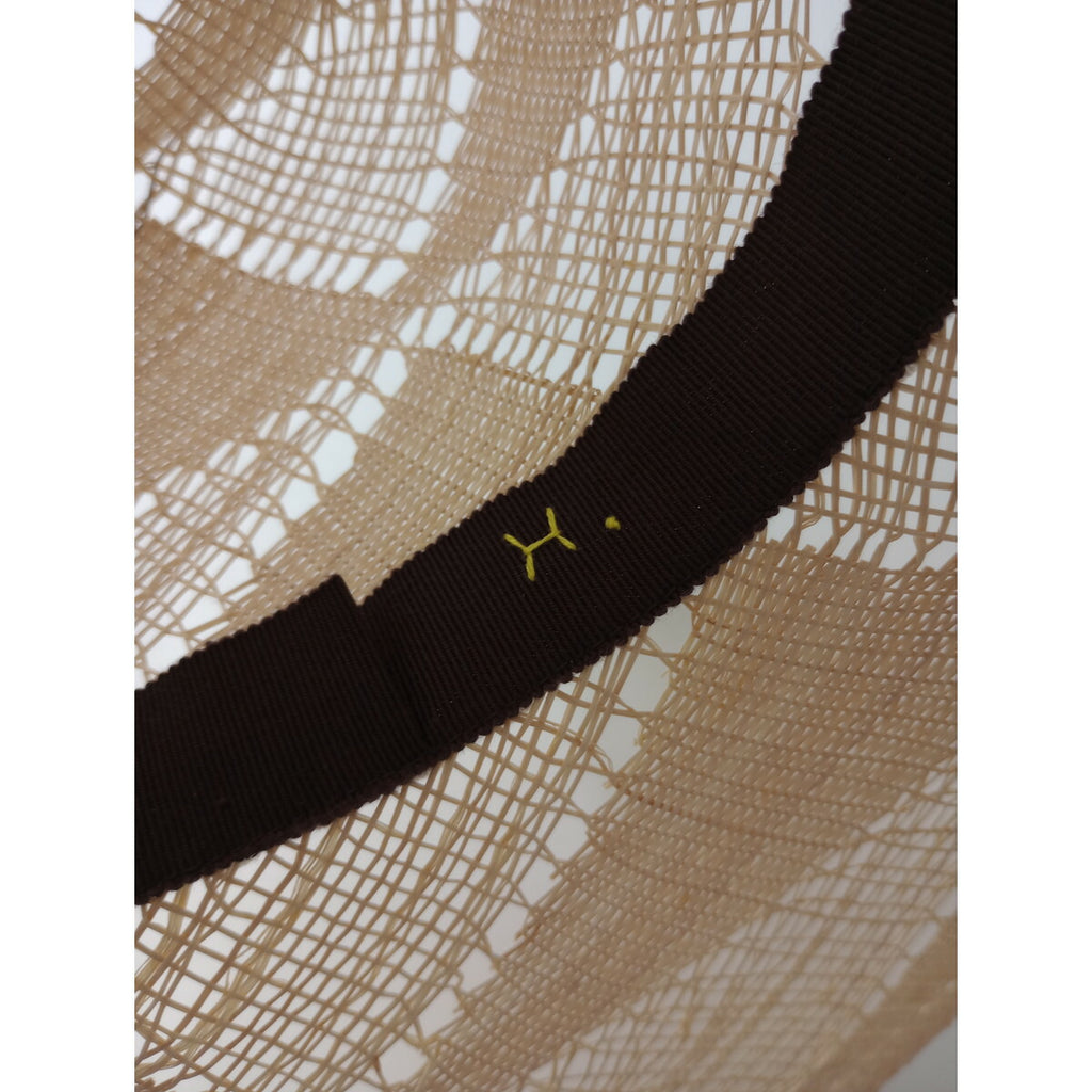 新品 mina perhonen × hitomi shinoyama design ミナペルホネン ヒトミ シノヤマ dear straw hat ストローハット 麦わら 帽子 白