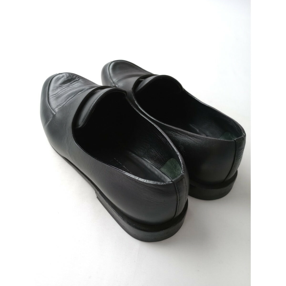 JIL SANDER ジルサンダー レザー ローファー 靴 黒 ブラック 35 1/2【中古】