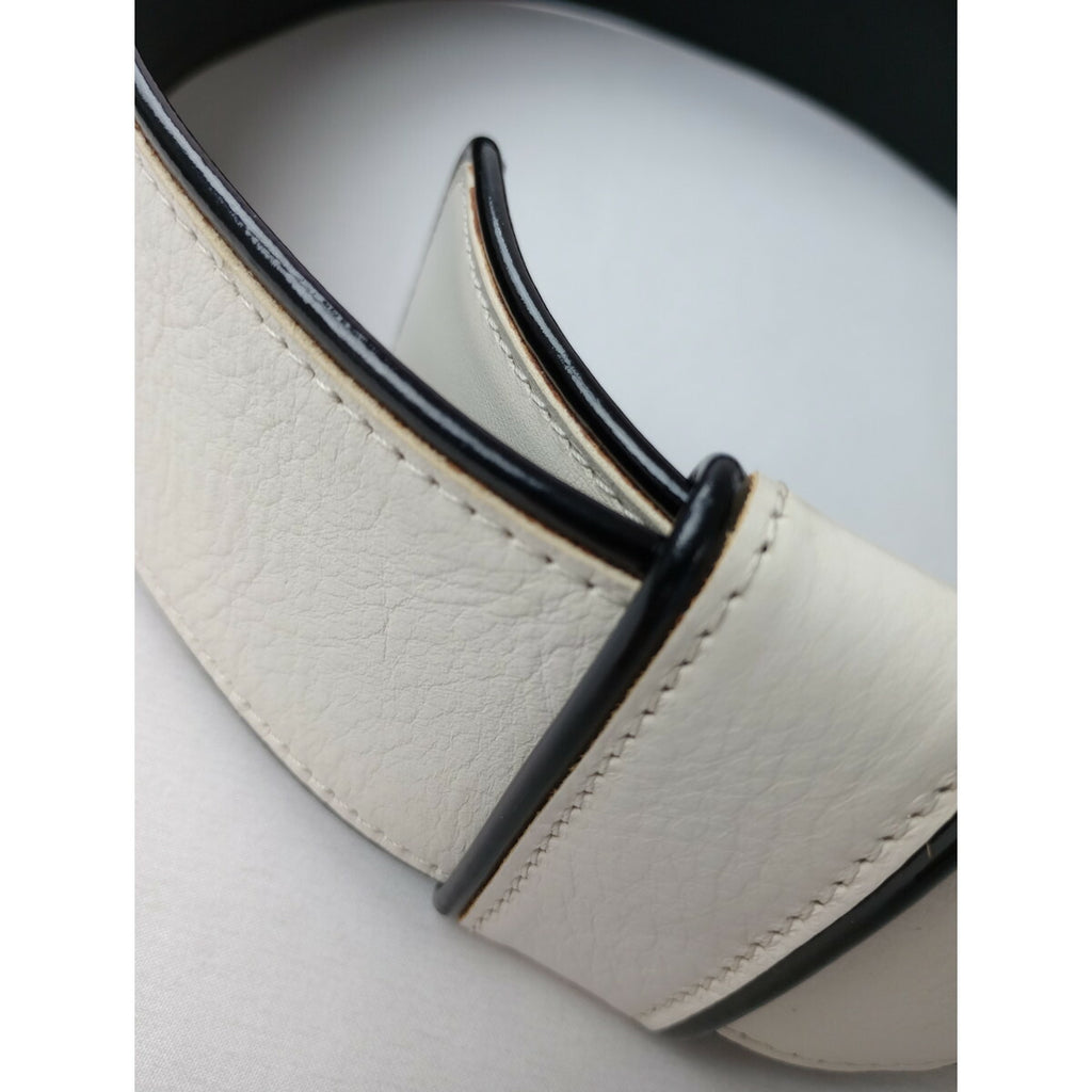 MARNI マルニ ベルト バイカラー 黒 ブラック 白【中古】