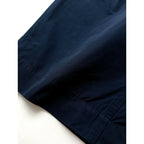 Drawer ドゥロワー タック テーパード パンツ ネイビー 38【中古】