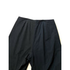 Drawer ドゥロワー タック テーパード パンツ ネイビー 38【中古】