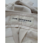 THE SHINZONE ザ シンゾーン CENTER PRESS PANTS センター プレス パンツ ライト ベージュ PO【中古】