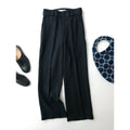 THE SHINZONE シンゾーン CHRYSLER PANTS CENTER PRESS PANTS センター プレス パンツ 黒 ブラック【中古】