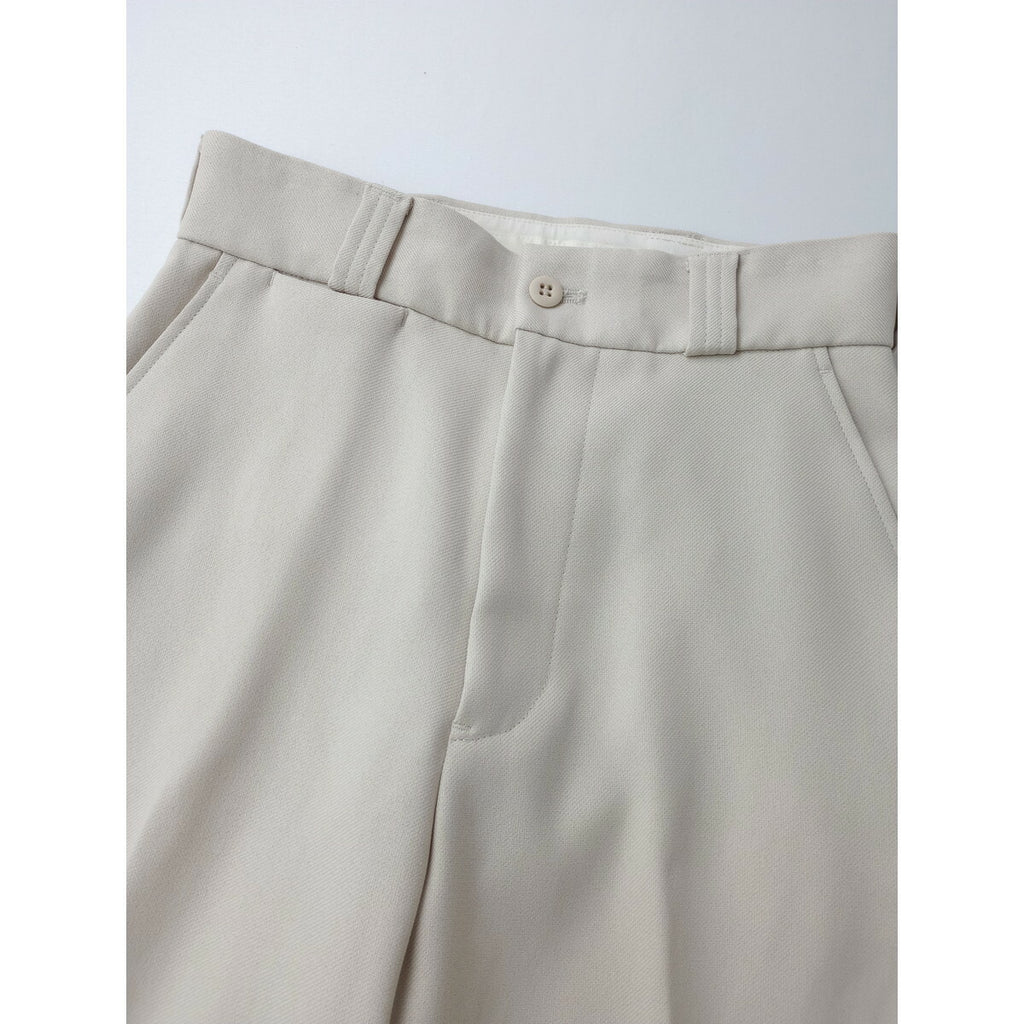 THE SHINZONE シンゾーン CENTER PRESS PANTS センター プレス パンツ ライト ベージュ PO【中古】