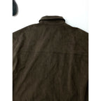新品 25AW アパルトモン L'Appartement ULTRASUEDE JACKET フェイク スエード シャツ ジャケット ダークブラウン F