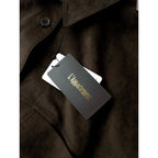 新品 25AW アパルトモン L'Appartement ULTRASUEDE JACKET フェイク スエード シャツ ジャケット ダークブラウン F