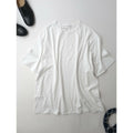 Veritecoeur ヴェリテクール コットン 綿 100％ 半袖 Tシャツ カットソー トップス 白 ホワイト【中古】