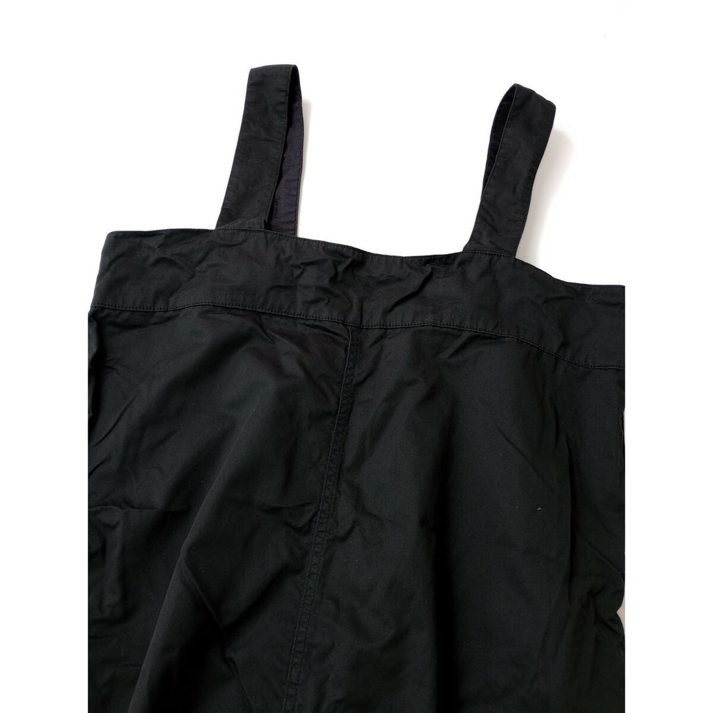 JOURNAL STANDARD LUXE ジャーナルスタンダードラックスコットン リネン サロペット オールインワン 黒 ブラック【中古】