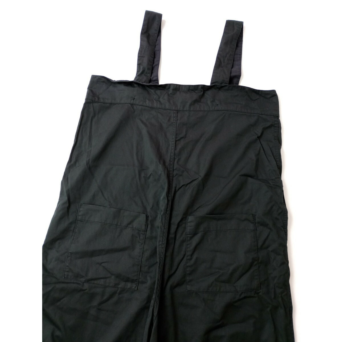 JOURNAL STANDARD LUXE ジャーナルスタンダードラックスコットン リネン サロペット オールインワン 黒 ブラック【中古】