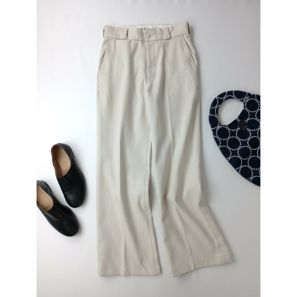 シンゾーン THE SHINZONE CENTER PRESS PANTS センター プレス パンツ ベージュ 34【中古】