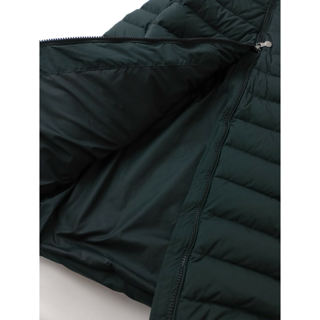 美品 PYRENEX ピレネックス SPOUTNIC LONG SOFT2 HWU063 ダウン コート スプート ニック ロング ソフト 黒 ブラック 34 (DM＋0816)