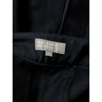 MARGARET HOWELL マーガレットハウエル LARGE CHECK WOOL COTTON SKIRT チェック ウール コットン スカート 1 黒 ブラック【中古】