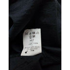 トゥジュー TOUJOURS ピュア シルク 長袖 ブラウス トップス 黒 ブラック 2【中古】