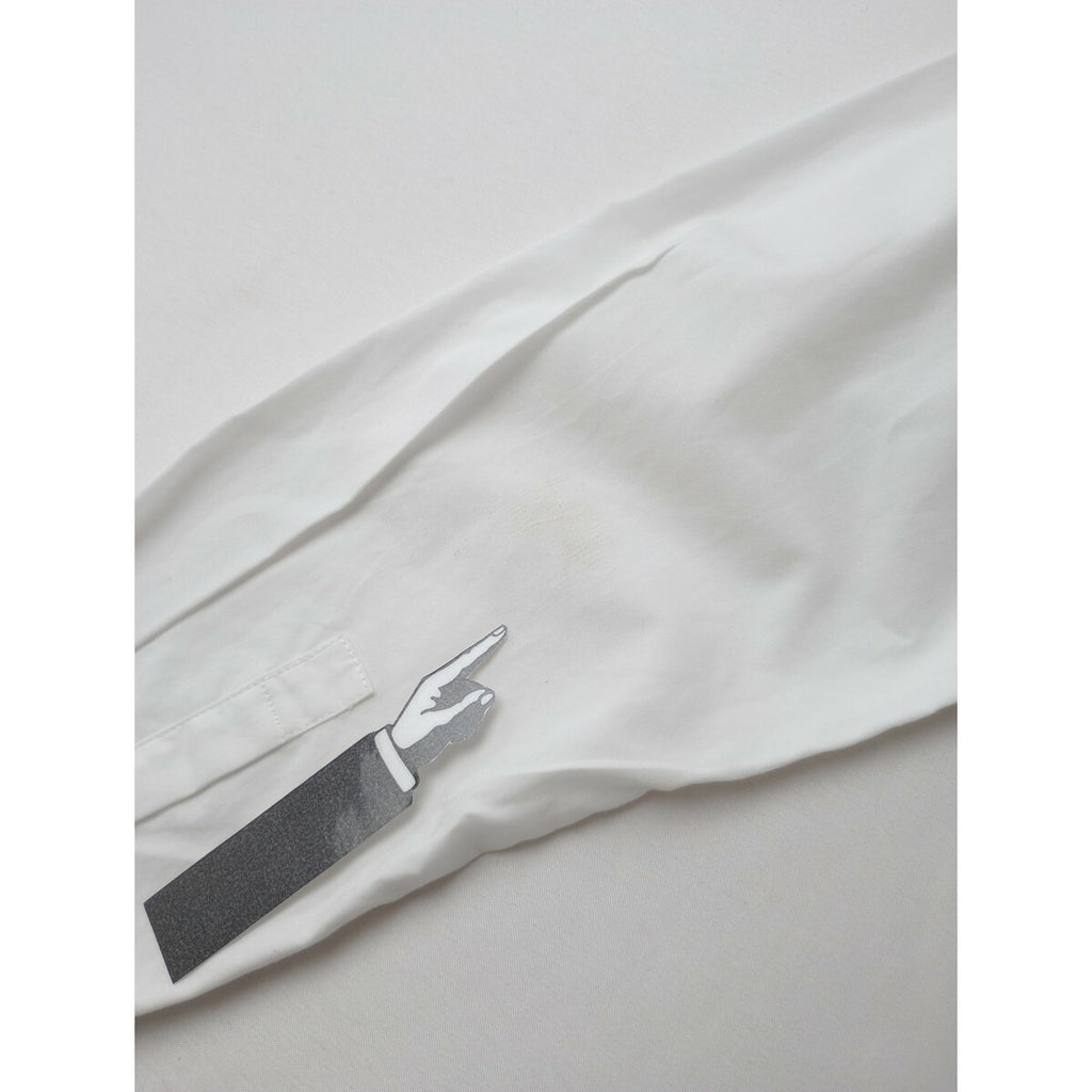 mina perhonen ミナペルホネン sorbetti 長袖 シャツ トップス 140 キッズ 子供服 白【中古】