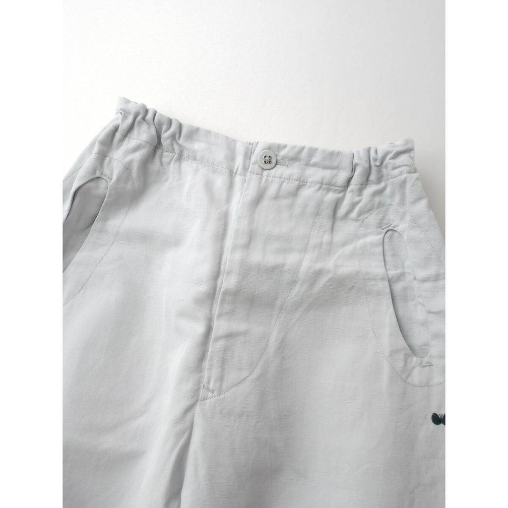 mina perhonen ミナペルホネン bonbon パンツ キッズ 子供服 130 ライトグレー【中古】