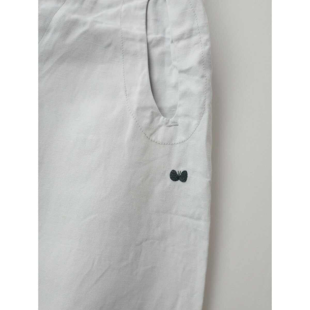 mina perhonen ミナペルホネン bonbon パンツ キッズ 子供服 130 ライトグレー【中古】