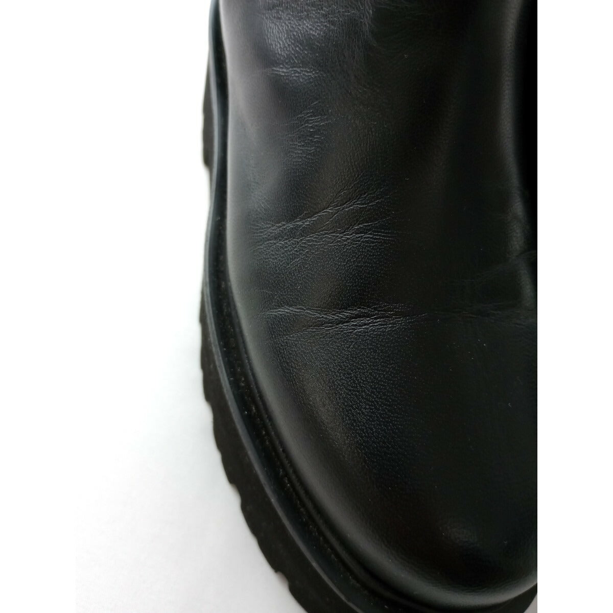 CAMINANDO × VERMEIL par iena カミナンド イエナ別注 ウシロ ZIPブーツ WTREKSOLE BACKZIPBOOTS バックジップ ショート 靴 黒 ブラック 5【中古】