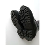 CAMINANDO × VERMEIL par iena カミナンド イエナ別注 ウシロ ZIPブーツ WTREKSOLE BACKZIPBOOTS バックジップ ショート 靴 黒 ブラック 5【中古】