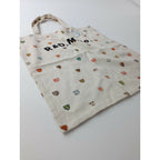 オールドマンズテーラー R&D.M.Co- COTTON LINEN COAT OF ARMS TOTE BAGコットンリネン コートオブアームズ トート バッグ キナリ 生成り【中古】