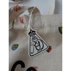 オールドマンズテーラー R&D.M.Co- COTTON LINEN COAT OF ARMS TOTE BAGコットンリネン コートオブアームズ トート バッグ キナリ 生成り【中古】