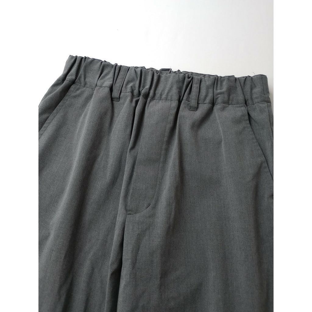 23AW JOURNAL STANDARD LUXE ジャーナルスタンダード ラックス TR ツイル ストレッチ サルエル パンツ グレー S【中古】