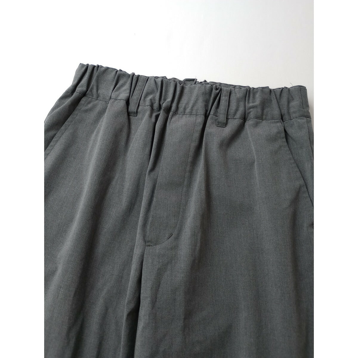 23AW JOURNAL STANDARD LUXE ジャーナルスタンダード ラックス TR ツイル ストレッチ サルエル パンツ グレー S【中古】