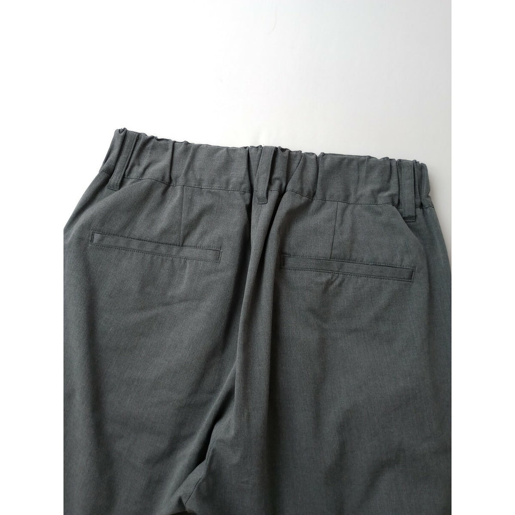 23AW JOURNAL STANDARD LUXE ジャーナルスタンダード ラックス TR ツイル ストレッチ サルエル パンツ グレー S【中古】