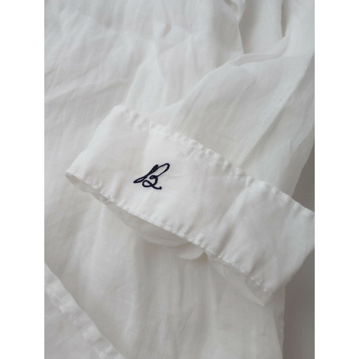 MADISON BLUE マディソンブルー HAMPTON LONG SHIRT ハンプトン ロング シャツ トップス リネン 麻 100％ 長袖 白 ホワイト 00 F【中古】