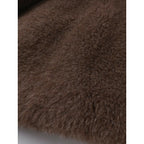 新品 マックスマーラ MaxMara NUEVO テディベア アイコンコート カシミヤミックス TEDDY ブラウン S (DM＋0809)