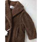 新品 マックスマーラ MaxMara NUEVO テディベア アイコンコート カシミヤミックス TEDDY ブラウン S (DM＋0809)