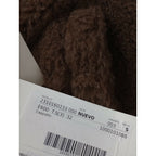 新品 マックスマーラ MaxMara NUEVO テディベア アイコンコート カシミヤミックス TEDDY ブラウン S (DM＋0809)