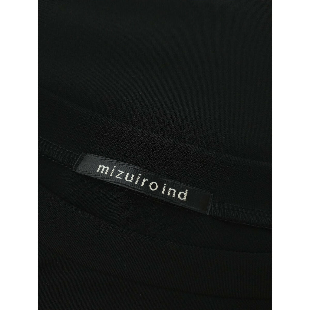 mizuiro ind ミズイロインド 長袖 ロング ワンピース 黒 ブラック【中古】