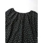 Cloth&Cross クロスアンドクロス 雅姫 ドット 柄 ロング ワンピース 水玉 黒 ブラック【中古】
