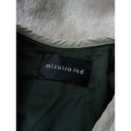 mizuiro ind ミズイロインド ボア ロング コート ライトベージュ(24T＋0877)【中古】