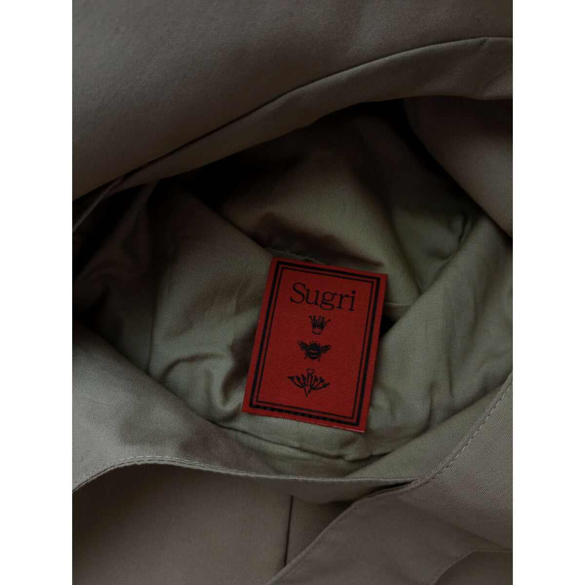 sugri スグリ ハット 帽子 ベージュ コットン 綿 100％ size 58cm【中古】