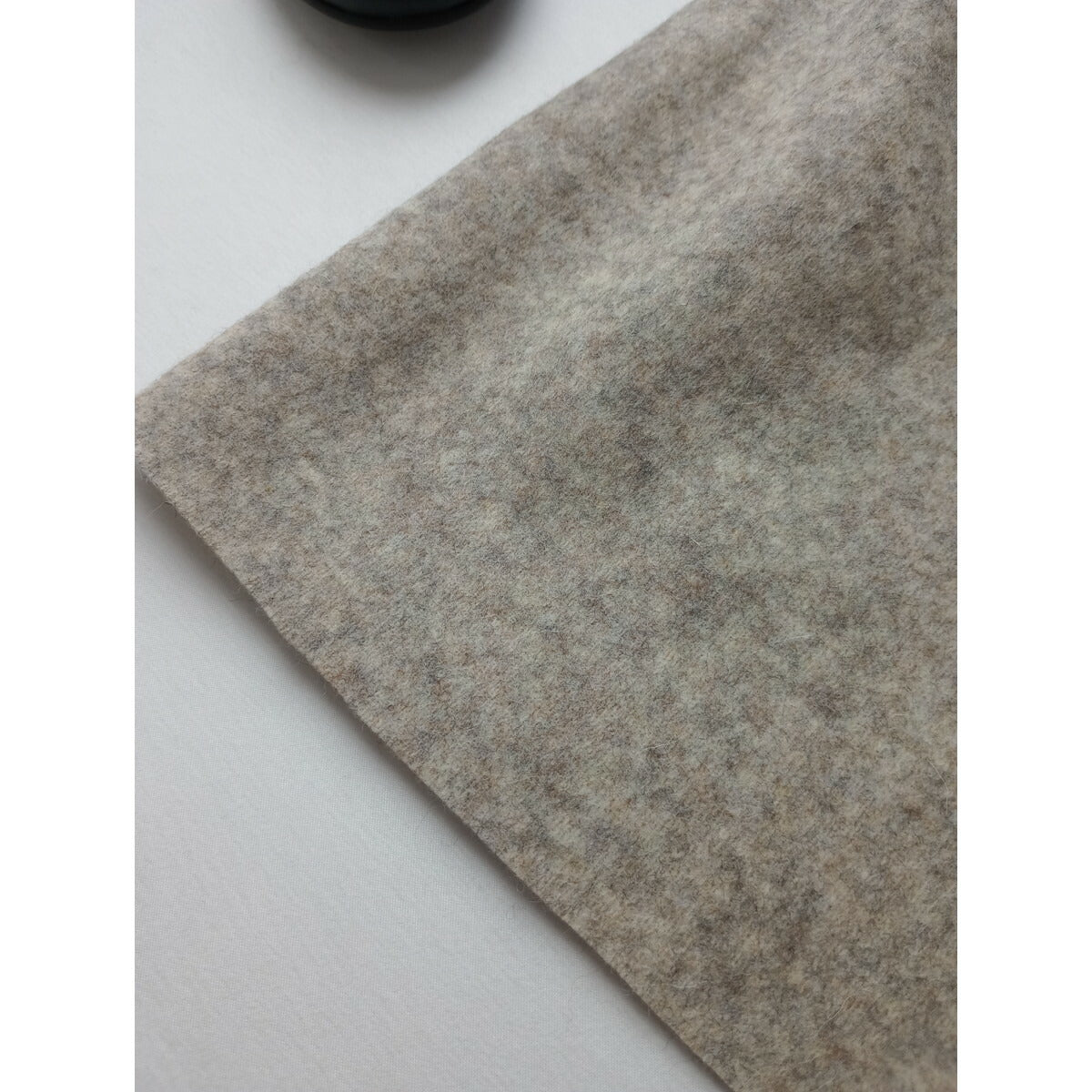 25AW MITTAN ミッタン 圧縮 ウール 100％ ニット フード ロング コート グレージュ 2 （19M＋0223)【中古】